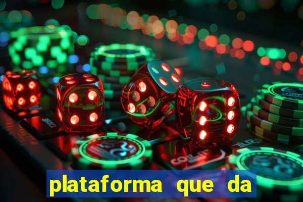 plataforma que da 30 reais para jogar